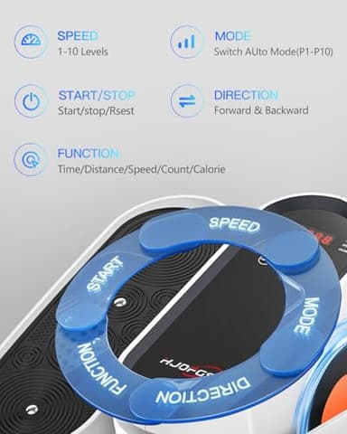 HJDFGSS Under Desk Elliptical Machine, Electric Ellipse Leg Exerciser While Sitting for Seniors Adults, Leg Ercise Pro, Leg Exerciser While Sitting, Home Use Seated Ellipse Leg Exerciser - Image 3