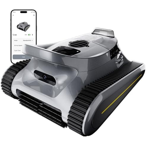 Cordless Robotic Pool Cleaner -Pool Vacuum 180W Brushless Motor, 45,000Pa Suction, Wall Climbing, Sonar Navigation, 3 Modes Automatic Pool Robot for Inground & Above-Ground Pools Up to 2150 Sq. Ft. - Image 1