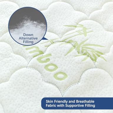 Toddler Travel Bed Cover, Kids Air Mattress Protector Waterproof, Compatible with Hiccapop or EnerPlex Inflatable Toddler Travel Bed - Image 2