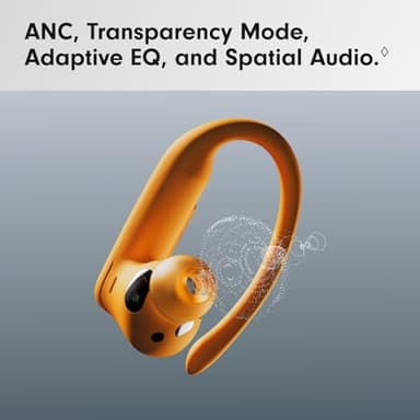 Beats Powerbeats Pro 2 Wireless Bluetooth Earbuds - Noise Cancelling, Heart Rate Monitor, IPX4, Up to 45H Battery & Charging Case, Works with Apple & Android - Electric Orange - Image 6
