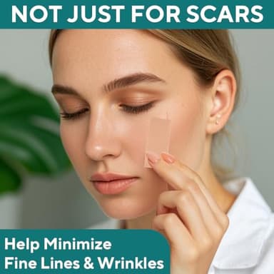 SLUKHIG Silicone Scar Sheets (1.6"x 158" Roll-4M), Silicone Scar Tape for Scar Removal Treatment, Reusable Silicone Scar Strips for C-Section, Keloid, Burn, Acne, Surgical Scars - Image 4