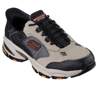 Skechers Men's Vigor 3.0 Drafting Hands Free Slip-in, Taupe/Black, 12 - Image 4