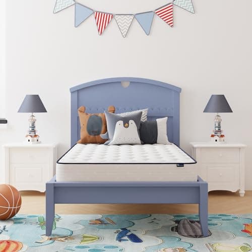 Avenco 6 Inch Twin XL Mattress, Twin Bed Mattresses in a Box, Medium Soft, Breathable Fabric Cover & Adaptive Support, CertiPUR-US Certified, Twin XL Size Mattress in Guest and Kids Bedroom - Image 1