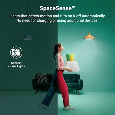 HLB6099WZRGBWMWR: HALO 6” Smart Wi-Fi Slim Canless LED Downlight Powered by WiZ Pro, Dimmable Full Color with Smart Home Integration - Image 6