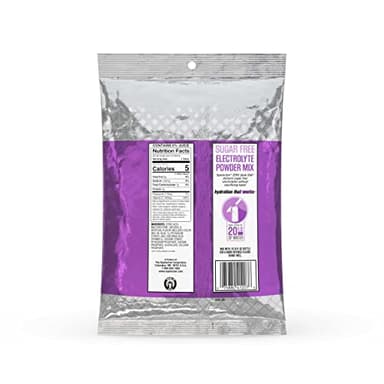 Sqwincher Zero Qwik Stik, Grape, Sugar Free, Low Calorie, Low Sodium Electrolyte Powder Hydration Drink Mix, .11 0z Packet (Pack of 50) - Image 2