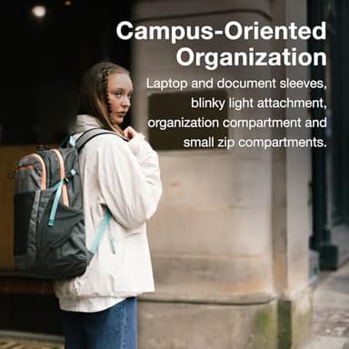 Osprey Flare Commuter Laptop Backpack, Pine Leaf Green - Image 3