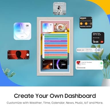 ApoloSign Digital Calendar: Electronic Calendar, Smart Touchscreen Interactive Display for Chore Chart, Family Schedules Planner, Supports All Apps via Google Play (Gray, 21.5-inch) - Image 3