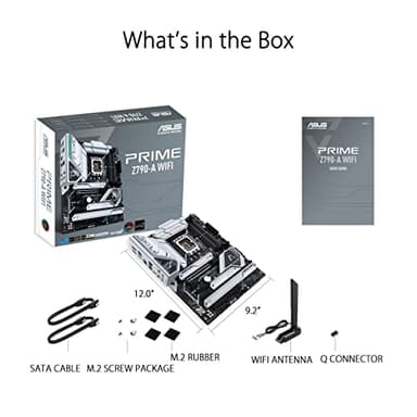 ASUS Prime Z790-A WiFi 6E LGA 1700(Intel 14th,13th&12th) ATX Motherboard (16+1 DrMOS, PCIe 5.0,DDR5,4X M.2 Slots,2.5 Gb LAN,USB 3.2 Gen 2 Front Panel Type-C, Thunderbolt 4/USB4, DP) - Image 6