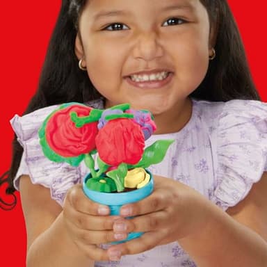 Play-Doh Blooming Flower Garden Toy Playset, Nature Pretend Play, Kids Arts & Crafts Ages 3+ - Image 8