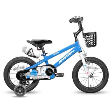 JOYSTAR Pluto Kids Bike 14 Inch BMX Style Children Bicycles with Training Wheels for Boys Girls Age 3-5 Years Blue - Image 8