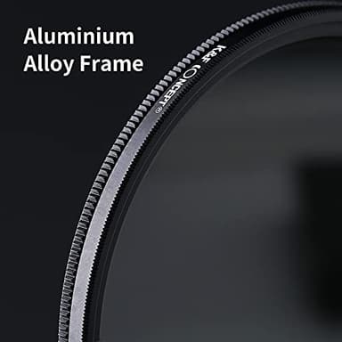 K&F CONCEPT 77mm Variable ND2-ND400 ND Lens Filter (1-9 Stops) for Camera Lens, Adjustable Neutral Density Filter with Microfiber Cleaning Cloth (B-Series) - Image 6
