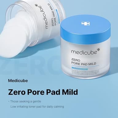Medicube Zero Pore Pads Mild 2.0 (70 Pads) - Gentle Calming Toner Pads for Exfoliation, Minimizing Pores, and Blackhead Removal with PHA - Ideal for All Skin Types - Korean Skin Care - Image 3