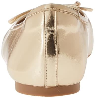 The Drop Women's Pepper Ballet Flat with Bow, Gold, 8.5 - Image 3