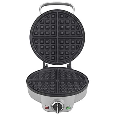 Cuisinart WAF-200FR 4 Slice Round Belgian Waffle Maker, Brushed Stainless - Certified Refurbished - Image 4