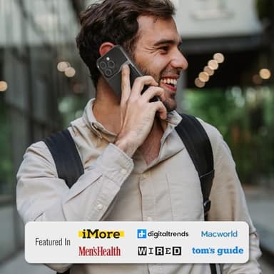 VENA vCommute for iPhone 16 Pro Wallet Case, [Military Grade Drop Protection] Flip Leather Cover Slot Card Holder with Kickstand - Black - Image 8
