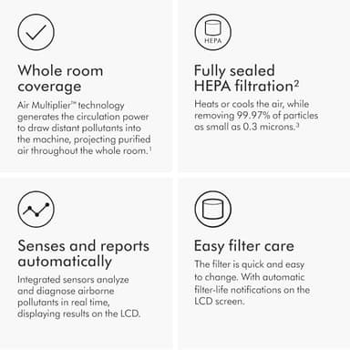 Dyson Purifier Hot+Cool™ Gen1 HP10 - Purifying Fan Heater (White) - Image 7