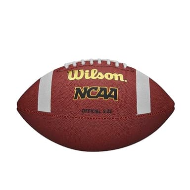 Wilson NCAA Composite Football - PeeWee Size, Brown - Image 6