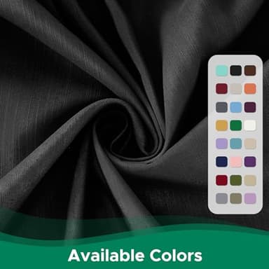 Biscaynebay Wrap Around Bed Skirts for Twin & Twin XL Beds 15" Drop, Black Adjustable Elastic Dust Ruffles Easy Fit Wrinkle & Fade Resistant Silky Luxurious Fabric Machine Washable - Image 6