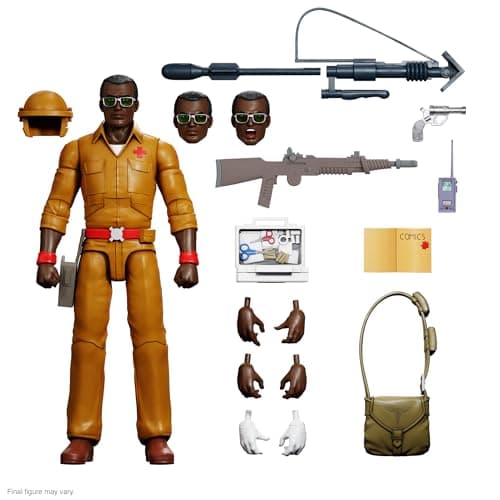 Super7 ULTIMATES! G.I. Joe Doc - 7" G.I. Joe Action Figure with Accessories Classic Cartoon Collectibles and Retro Toys - Image 1