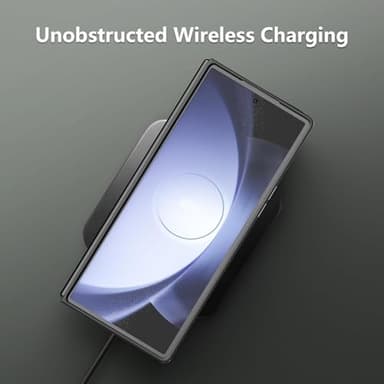 Nillkin for Samsung Fold 6 Case with Built-in Compact Writing Pen, Superior Liquid Silicone & Wireless Charging & S Pen Holder Slot Protective Samsung Galaxy Z Fold6 Slim S Pen Phone Case, Green - Image 4