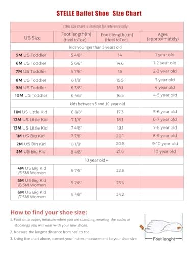 Stelle Ballet Shoes for Girls Toddler Ballet Slippers Soft Leather Boys Dance Shoes for Toddler/Little Kid/Big Kid (Ballet Pink, 12ML) - Image 6