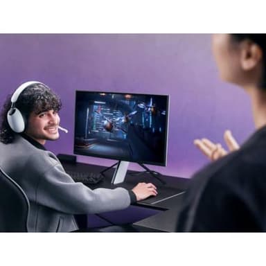 Sony INZONE H9 Gaming Headset, Wireless Noise Canceling Bluetooth Headset With Microphone, 360 Spatial Sound, For PC and PS5 (WH-G900N), White - Image 3