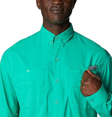 Columbia Men's Tamiami II Long Sleeve Shirt, Circuit, 2X Big - Image 3