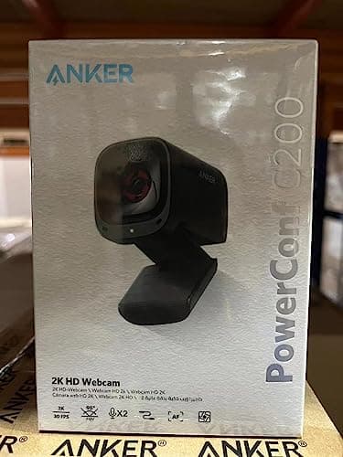Anker PowerConf C200 2K Webcam for PC/Laptop/Mac, Computer Camera, Low-Light Correction, AI-Noise Canceling Mics, Adjustable Field of View, Built-in Privacy Cover, Stereo Mics, for Meeting - Image 8