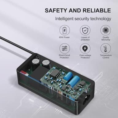 Dzytnsy 65W USB C Charger Compatible with Lenovo Thinkpad/Yoga/Chromebook Laptop Computer 65W 45W USB C Fast Power Adapter - Image 6
