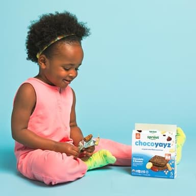 Sprout Organics, Yayz Toddler Snack Bars, Chocolate & Banana, 5 Individual Bars, 1 oz Each (30 Bars) - Image 4