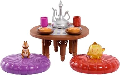 Mattel Disney Wish Toys, Best Friends Tea Time Playset with Asha & Dahlia of Rosas Dolls, 2 Figures, 1 Table & 10 Accessories, Inspired by the Movie - Image 4