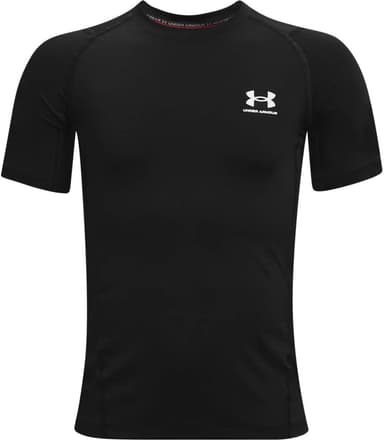 Under Armour Boys HeatGear Armour Short-Sleeve T-Shirt - Image 2