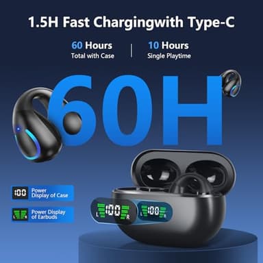 AI Translation Earbuds Real Time 144 Languages Translator Ear Buds Audifonos Traductores Inglés Español Wireless Clip On Earbuds Bluetooth Headphones for Travel Business Meeting Learning 321312 - Image 5