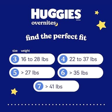 Huggies Size 5 Overnites Baby Diapers: Overnight Diapers, Size 5 (27+ lbs), 100 Ct (2 Packs of 50), Packaging May Vary - Image 11