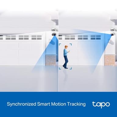 Tapo 2K 3MP Indoor/Outdoor Dual Lens Pan/Tilt Security Camera – 125° Wide-Angle + 6mm Telephoto, Free Person/Vehicle Detection, 360° Track, SD/Cloud, Works w/Alexa & Google Home – HybridCam Duo - Image 6