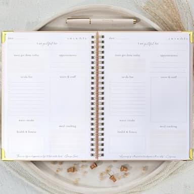 Beautiful To Do List Notebook - Aesthetic Daily Planner to Easily Organize Your Tasks And Boost Productivity - Stylish Undated ADHD Planner Gift and The Perfect School or Office Supplies For Women - Image 4