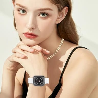 Kounlsyam 18 Pack Bands Compatible with Apple Watch Band 49mm 46mm 45mm 44mm 42mm 41mm 40mm 38mm for Women Men, Sport Silicone Breathable Strap for iWatch Series Ultra 11 10 9 8 SE 7 6 5 4 3 2 1 - Image 8