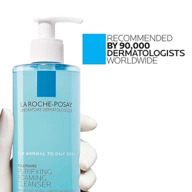 La Roche-Posay Toleriane Purifying Foaming Facial Cleanser, Oil Free Face Wash for Women & Men with Niacinamide + Ceramides, Pore Cleanser Safe For Sensitive Skin, Won’t Dry Out Skin, Soap Free, 400ml - Image 10