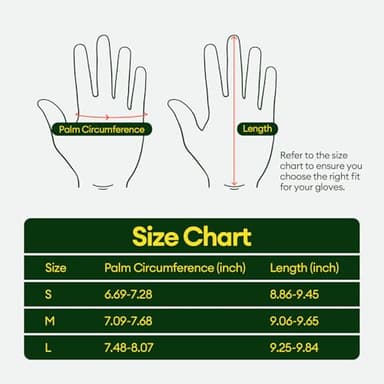 Maygrove Gardening Gloves for Women, Breathable Leather Work Gloves, Thorn-Proof Gardening Gifts, Touchscreen Compatible, Protective Work for Digging, Planting, Pruning, Medium Size, Green - Image 7