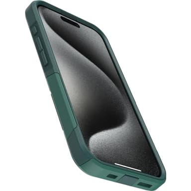 OtterBox iPhone 15 Pro (Only) Commuter Series Case - GET Your Greens, Slim & Tough, Pocket-Friendly, with Port Protection - Image 3