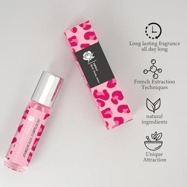 DIBALA Pheromones Perfume for Women,Long Lasting Natural Roll On Perfume Oil, Travel Size 10ml (0.34 fl oz) - Image 2