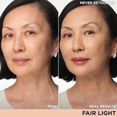 IT Cosmetics CC+ Cream (Fair Light) - Natural Full Coverage Foundation With SPF 50+, Color Corrector & Anti-Aging Hydrating Serum, Hyaluronic Acid + Peptides, Lightweight - 1.08 fl oz - Image 2