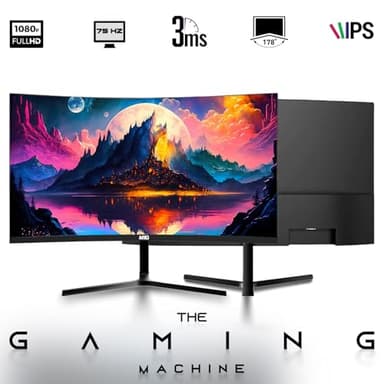 Hp Desktop Computer PC – Intel Core i5, 16GB ARGB RAM, 256GB SSD, 24 Inch Curved Monitor, RGB Keyboard with AI Copilot Key and Mouse, RGB Soundbar, Windows 11(Renewed) - Image 2