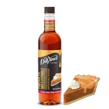 DaVinci Gourmet Classic Pumpkin Pie Syrup, 25.4 Fluid Ounces (Pack of 1) - Image 1