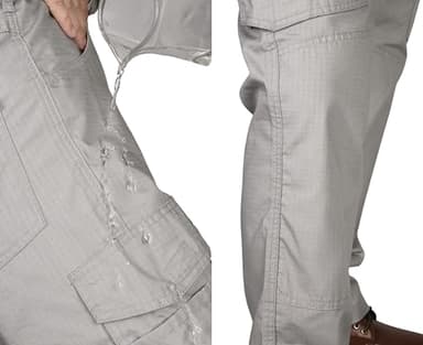 BOCOMAL FR Pants Cargo Pockets Lightweight 100% C Rip Stop Water Repellent Finish Flame Resistant Jeans Regular Fit - Image 7