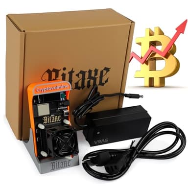 Bitcoins Miner Bitaxe Gamma 601 BM1370 Asic Chip 1.2TH/s Solo Miner 18W Energy Efficiency 2.4G WiFi Home Use BTC Miner Low Noice Crypto Miner Include PSU with Open Source, Updated Software,Orange - Image 6