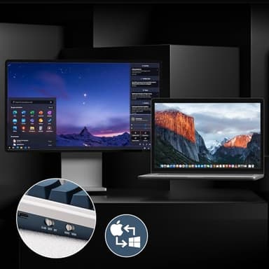 Redragon K686 PRO 98 Keys Wireless Gasket RGB Gaming Keyboard, 3-Mode Win/Mac Mechanical Keyboard w/5-Layer Noise Dampening, Dedicated Knob Control & Hot-Swap in Linear Red Switch, Blue Himmel Color - Image 8