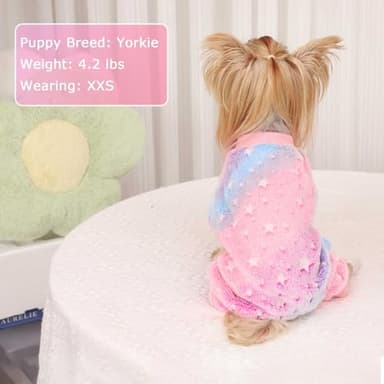 Dog Sweaters for Small Dogs Winter Pet Clothes Puppy Clothes Boy Girl Fleece Small Dog Pajamas Jumpsuits Doggie Outfits for Chihuahua Yorkie Cat Apparel - Image 7