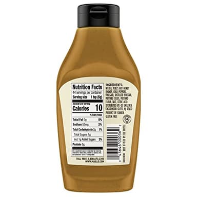 Maille x Mike's Hot Honey Special Edition Savory-Sweet Condiment with a Spicy Kick Hot Honey Dijon Mustard Gluten-Free, Shelf-Stable 9.4oz - Image 2