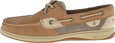 Sperry Womens Bluefish Boat Shoe, Linen/Oat, 8 - Image 2